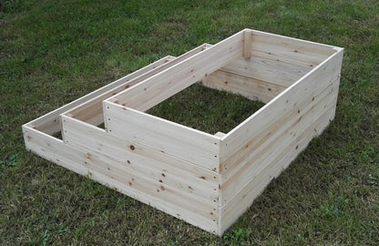 3-tier wooden raised garden bed on lawn
Step-style cedar planter box for vegetables and herbs
Easy-to-assemble elevated garden bed with tiered design

Outdoor wooden planter with 3 levels for home gardening
Spacious planter box for backyard flower and herb gardens
Durable raised bed for patio vegetable planting