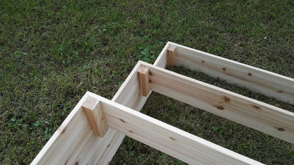 3-tier wooden raised garden bed on lawn
Step-style cedar planter box for vegetables and herbs
Easy-to-assemble elevated garden bed with tiered design

Outdoor wooden planter with 3 levels for home gardening
Spacious planter box for backyard flower and herb gardens
Durable raised bed for patio vegetable planting
