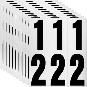3" Reflective Mailbox Numbers Stickers Waterproof Adhesive Address Decals Set RNM60