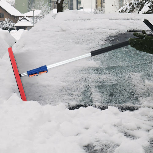18FT Telescopic Roof Snow Scraper EVA Head Extension Pole 5.5M ROOF18