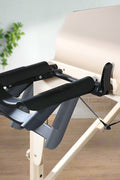 ThermaTop heated massage table with memory foam
Galaxy portable massage bed with adjustable height and carry case
Foldable massage bed with warming pad for therapy
Professional massage table setup with ThermaTop heater
Massage table foldable design for mobile therapists