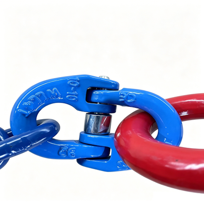 4 Ton Snatch Block with Shackle, 4.5" Pulley, 3/8" G100 Chain Anchor &amp; Hook for Towing, Recovery and Rigging SA4T45