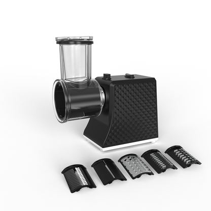 Electric Salad Maker & Cheese Grater with 5 Blades 120V Vegetable Slicer SM0878