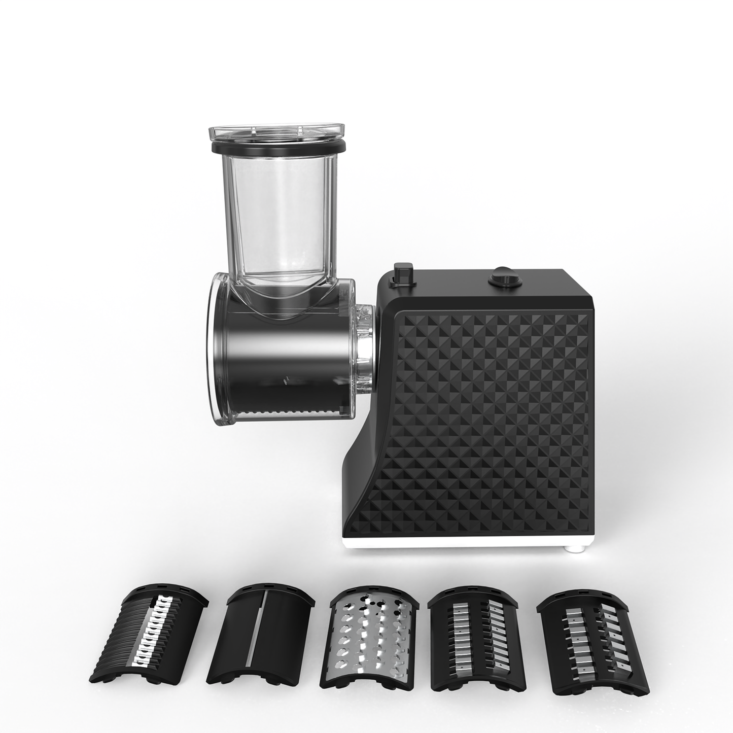 Electric Salad Maker & Cheese Grater with 5 Blades 120V Vegetable Slicer SM0878