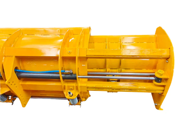 Hydraulic Expandable Skid Steer Snow Plow Pusher 92"–146" Working Width Heavy-Duty Commercial Snow Blade SP3720