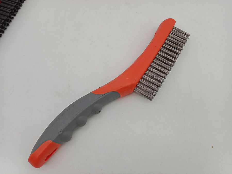 2-Piece Stainless Steel & Carbon Steel Wire Brush Set T0984
