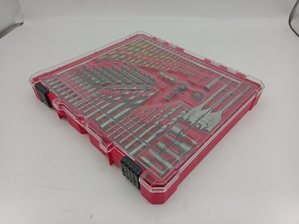 100-Piece Drill Bit, Screwdriver Bit, Nut Driver, Hole Saw &amp; Tool Accessory Set DB100