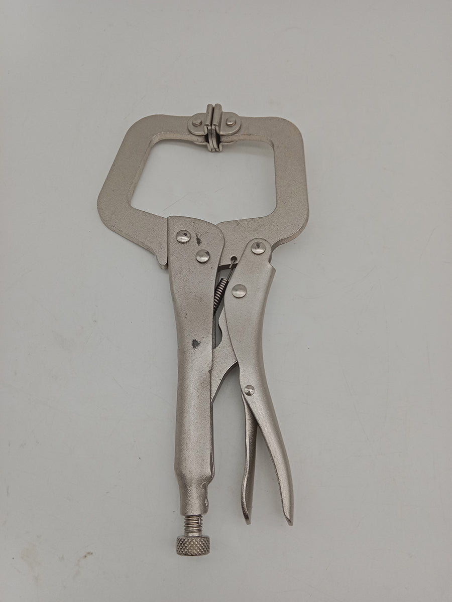 5-Piece Locking Pliers Set C-Clamp &amp; Long Nose Heavy Duty T1003