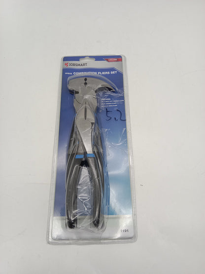 3-Piece Combination Pliers Set 7" 8" 10.5" Heavy Duty T1005
