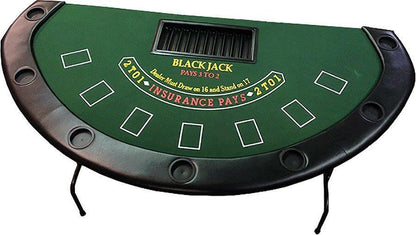 6 FT Blackjack Table Folding Games Table TBJH