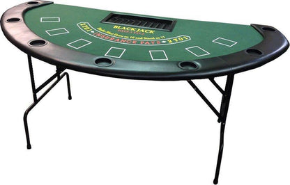 6 FT Blackjack Table Folding Games Table TBJH