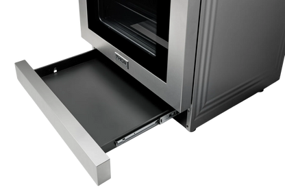 Thor Electric Range Stainless Steel Kitchen Stove with Oven, Premium Home & Commercial Cooking Appliance