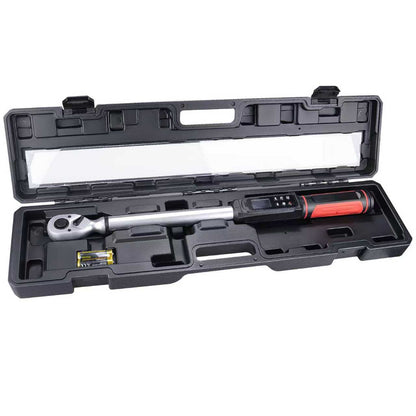 3/8″ Digital Torque Wrench with LCD Display – Precision Automotive Torque Tool, Digital Torque Adapter TW118B135