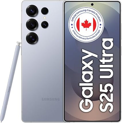 Samsung Galaxy S25 Ultra 5G – AI Smartphone | 6.8″ AMOLED Display | 200 MP Camera | Canadian Unlocked Version