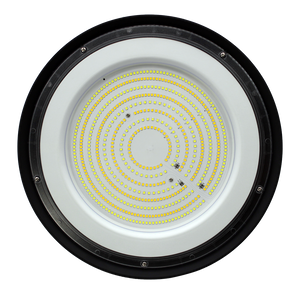 Selectable Wattage 100W 240W UFO LED High Bay Light 3CCT Adjustable 4000K 5000K 6500K Commercial Warehouse Lighting