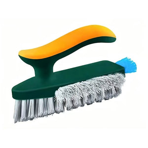 V-Shaped Cleaning Brush Green Multi-Purpose Corner Gap Scrubber VBRGRN