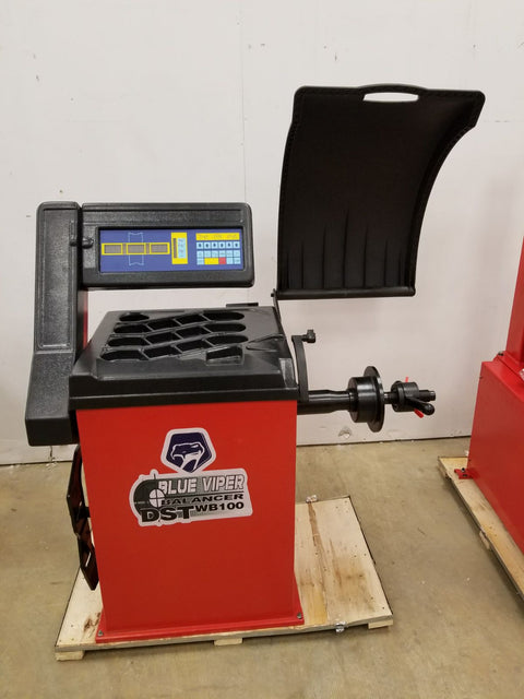Blue Viper WB100 digital tire wheel balancer – precision machine for auto shops
High-precision tire balancing machine with digital sensor and calibration – WB100