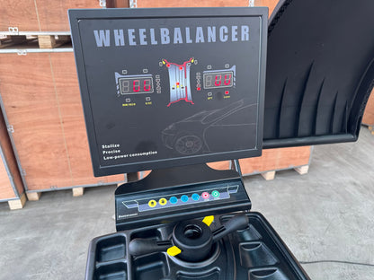 Wheel Balancer with Laser Positioning, 10"–24" Rim Capacity, Digital Display & 65 kg Wheel Capacity WB93