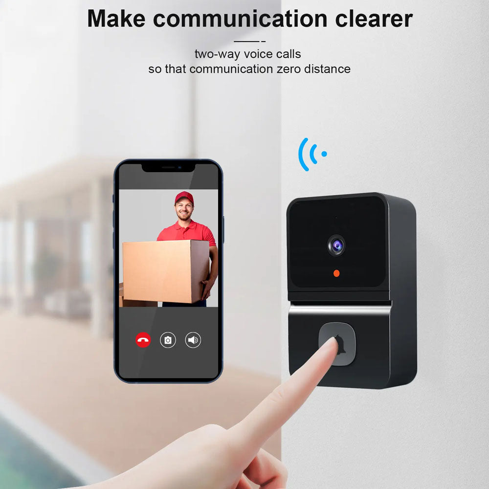 Smart Wi-Fi Video Doorbell with Camera & Indoor Chime LGWD010