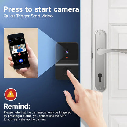 Smart Wi-Fi Video Doorbell with Camera & Indoor Chime LGWD010