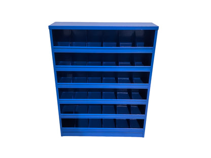 Wall Mounted Small Parts Storage Cabinet Steel Drawer Organizer 36 or 48 Compartment WT1038