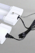 LED tube work light with plug-and-play chain
Linkable LED garage light mounted on ceiling
White 40W LED tube with pull chain switch
Shop light showing 200 LED panel
Multiple 40W LED fixtures installed in workshop