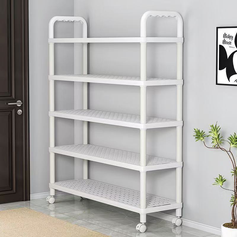 5-Tier Shoe Rack Without Wheels Slim Entryway Organizer 20.3" x 8.1" x 31.9" YYSH22