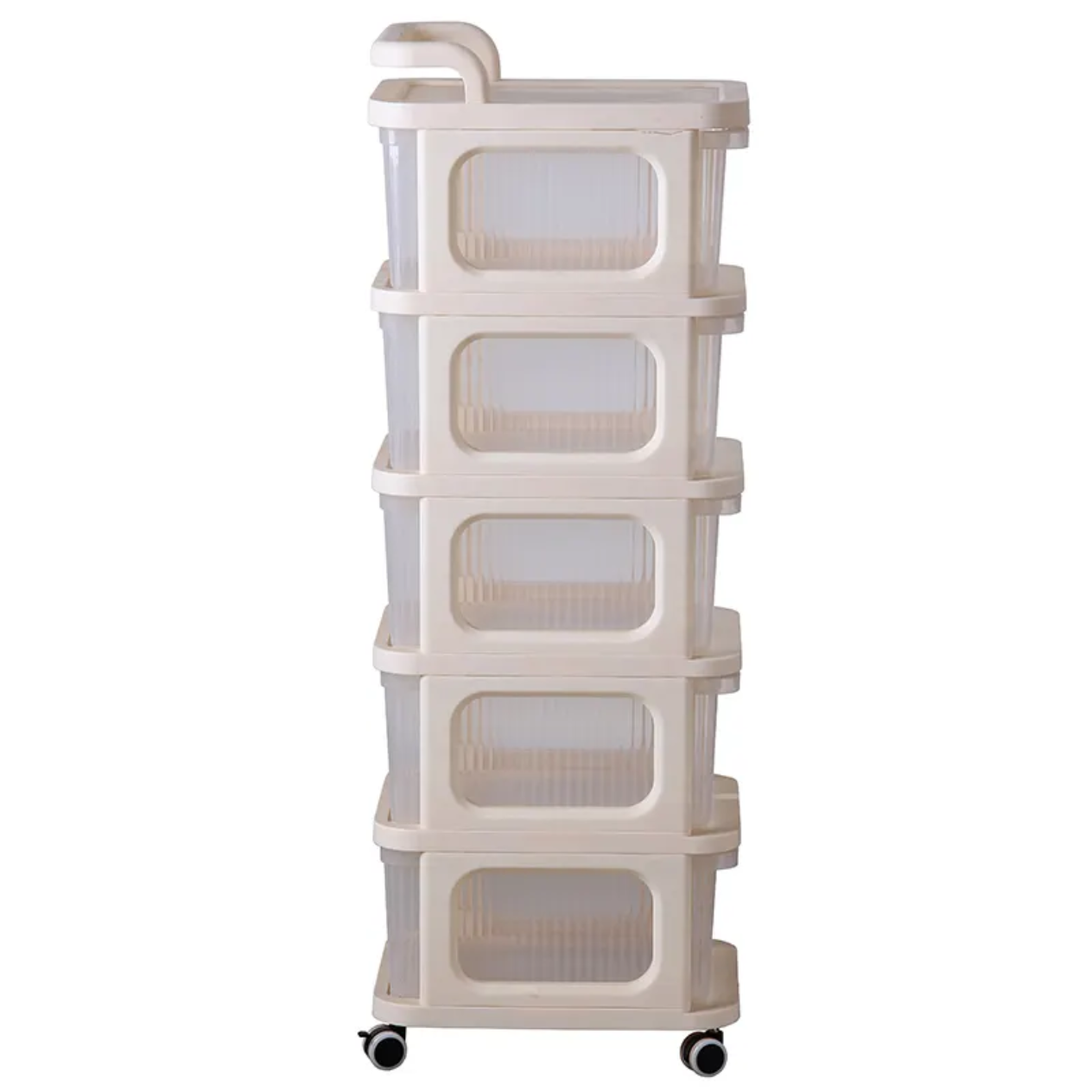 Drawer Storage Rack Organizer 3-Tier & 5-Tier Slim Storage Shelf YYDRWR