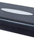 Adjustable Aerobic Step Platform with 4 to 6 Inch Height Levels Slip Resistant Surface Lightweight ABS AMEY68 - with | Sold by Uncle Wiener's Wholesale