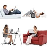 Adjustable Aluminum Laptop Table with Cooling Fans, 360° Rotating Portable Laptop Desk Stand – 720168 - with | Sold by Uncle Wiener's Wholesale