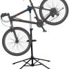 Adjustable Bike Repair Stand – Heavy - Duty Folding Maintenance Rack with Tool Tray | SKU: HT42004 - Bike Repair Stands with | Sold by Uncle Wiener's Wholesale