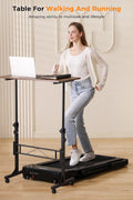 Adjustable Height Mobile Standing Desk 27″–43.5″ with Wheels K2025 - with | Sold by Uncle Wiener's Wholesale