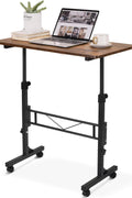 Adjustable Height Mobile Standing Desk 27″–43.5″ with Wheels K2025 - with | Sold by Uncle Wiener's Wholesale