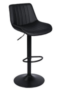 Adjustable Modern Swivel Counter Barstool – PU Leather, 360° Swivel, Height Adjustable – AM6S597 - with | Sold by Uncle Wiener's Wholesale