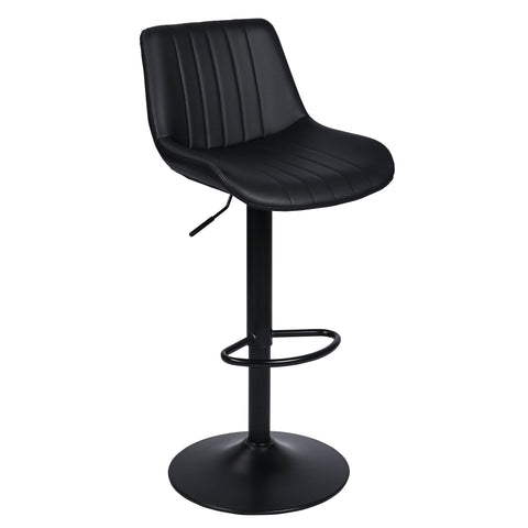 Adjustable Modern Swivel Counter Barstool – PU Leather, 360° Swivel, Height Adjustable – AM6S597 - with | Sold by Uncle Wiener's Wholesale