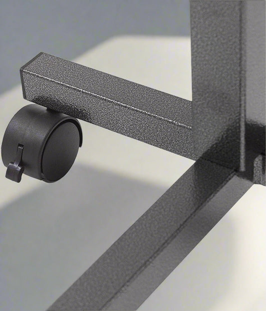 Adjustable Overbed Hospital Table with Wheels – Mobile Laptop & Bedside Table for Home & Medical Use 123534 - Medical Overbed Table with | Sold by Uncle Wiener's Wholesale