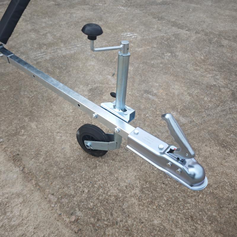 Adjustable Padded Boat Trailer with Crossbars and Jockey Wheel BT004 - with | Sold by Uncle Wiener's Wholesale