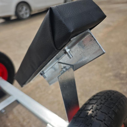 Adjustable Padded Boat Trailer with Crossbars and Jockey Wheel BT004 - with | Sold by Uncle Wiener's Wholesale