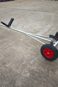 Adjustable Padded Boat Trailer with Crossbars and Jockey Wheel BT004 - with | Sold by Uncle Wiener's Wholesale
