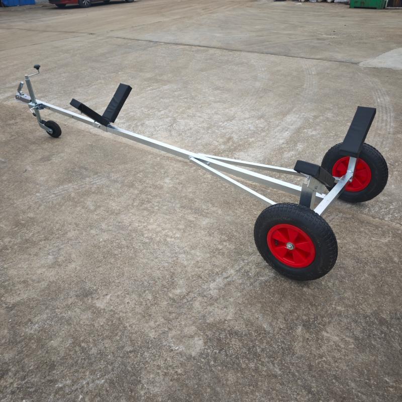 Adjustable Padded Boat Trailer with Crossbars and Jockey Wheel BT004 - with | Sold by Uncle Wiener's Wholesale