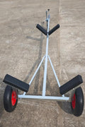 Adjustable Padded Boat Trailer with Crossbars and Jockey Wheel BT004 - with | Sold by Uncle Wiener's Wholesale