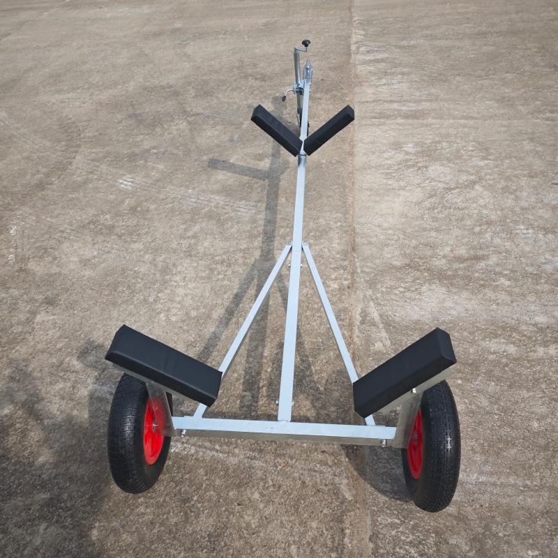 Adjustable Padded Boat Trailer with Crossbars and Jockey Wheel BT004 - with | Sold by Uncle Wiener's Wholesale