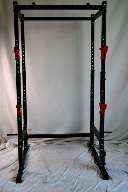 Adjustable Power Squat Rack Stand 660 lb Capacity Home Gym Equipment PRC433660 - with | Sold by Uncle Wiener's Wholesale