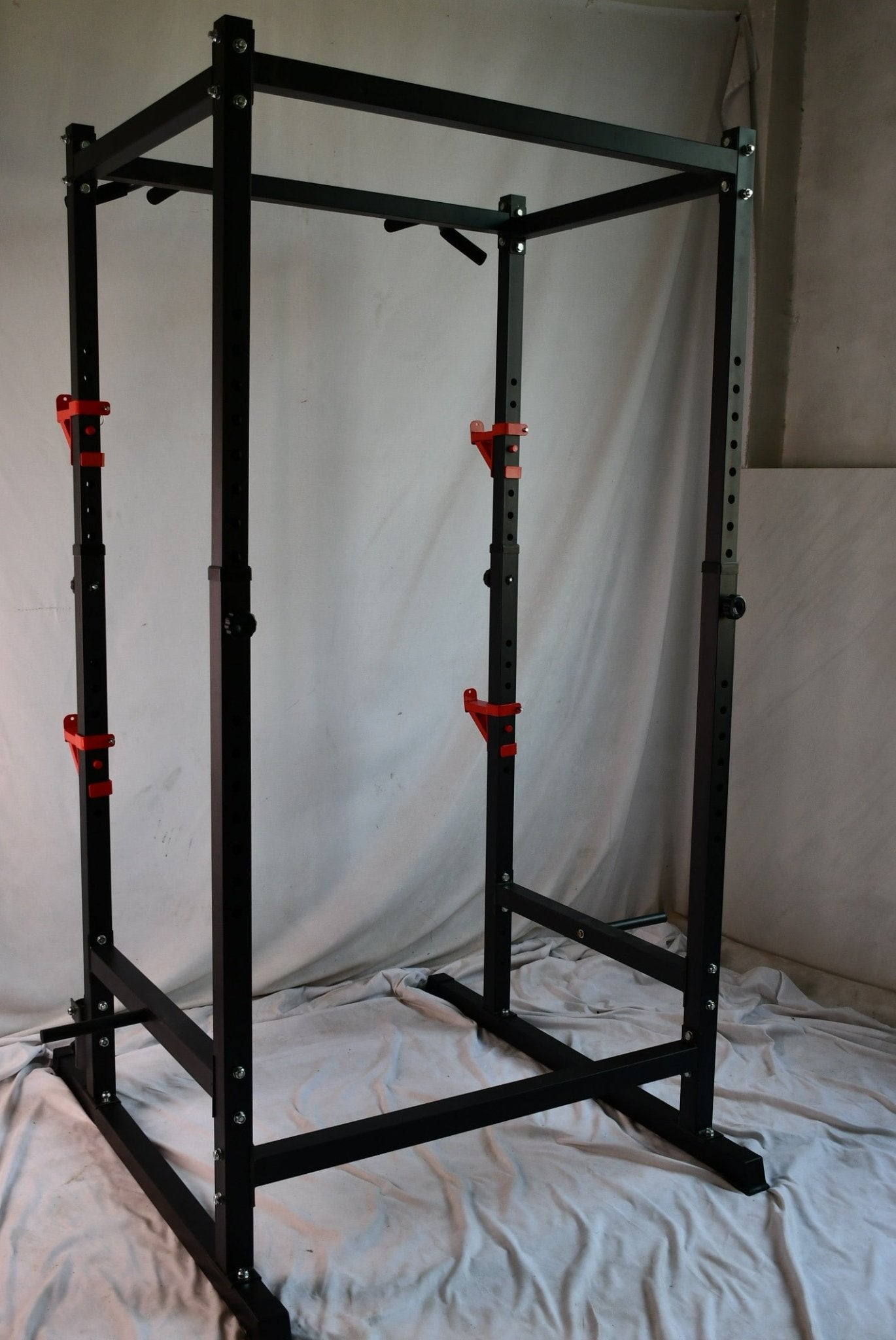 Adjustable Power Squat Rack Stand 660 lb Capacity Home Gym Equipment PRC433660 - with | Sold by Uncle Wiener's Wholesale