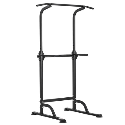 Adjustable Power Tower Pull - Up Dip Station – 10 - Level Height, 330 lb Load, Multi - Function Workout Equipment – AMEPT99 - with | Sold by Uncle Wiener's Wholesale