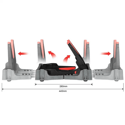 Adjustable Rifle Stand Shooting Rest – Dual Support Cradle DLJ211101 - with | Sold by Uncle Wiener's Wholesale