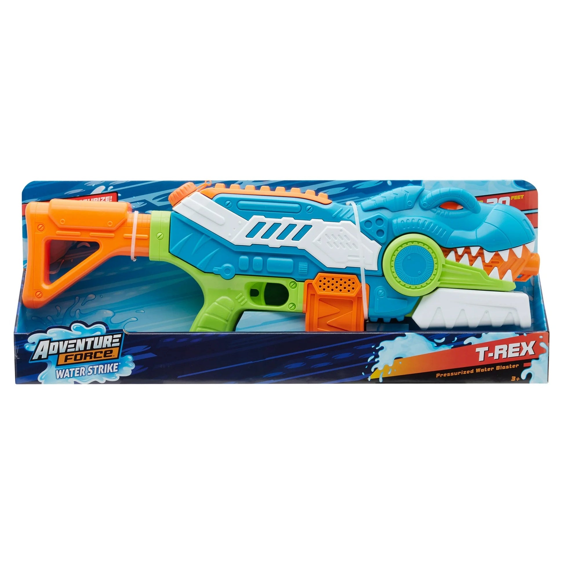 Adventure Force Water Strike T - Rex Water Blaster – Dinosaur Water Gun Toy 84495762995 - with | Sold by Uncle Wiener's Wholesale