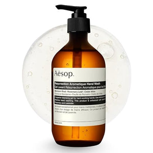 Aesop Resurrection Aromatique Hand Wash – 500mL Botanical Hand Soap with Mandarin, Rosemary & Cedar Atlas