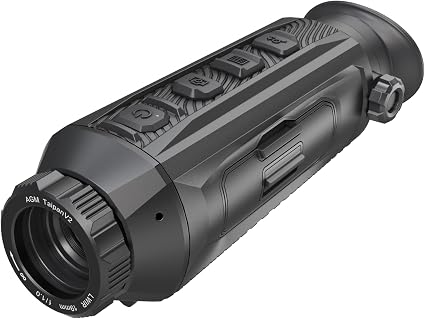 AGM Global Vision Taipan V2 19-320 Thermal Imaging Monocular – 320x256 Thermal Sensor, 19mm Lens, 50Hz, WiFi, Video Recording, 16GB Storage & IP67 - Electronics with | Sold by Uncle Wiener's Wholesale
