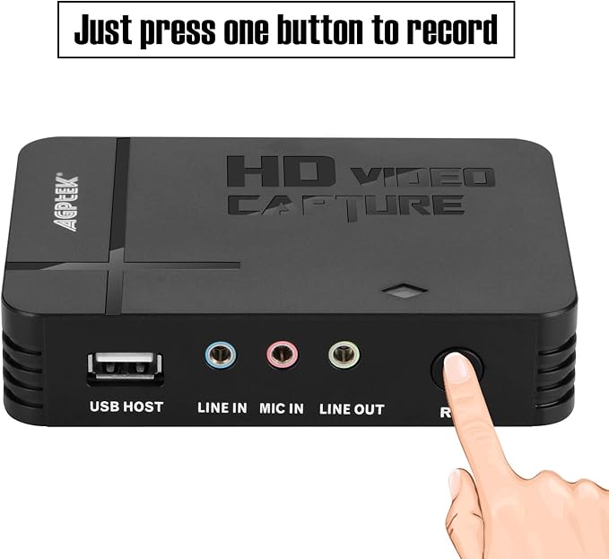 AGPTEK HD Game Capture Video Recorder 1080P HDMI and AV Capture Device for PS3 PS4 Xbox - Electronics with | Sold by Uncle Wiener's Wholesale